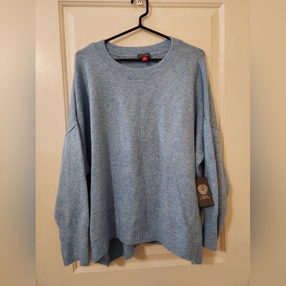 Vince Camuto Light Blue Womens Sweater
